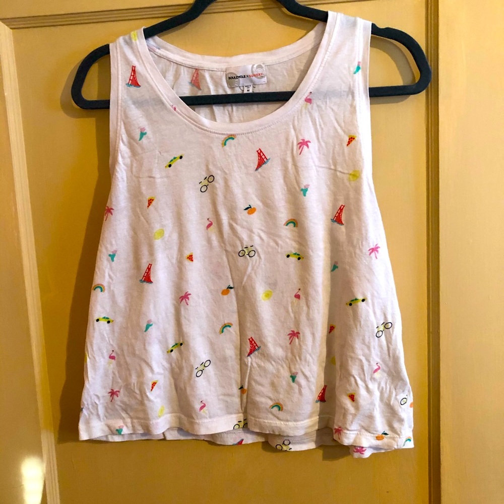 Like new Soul Cycle x sundry workout top